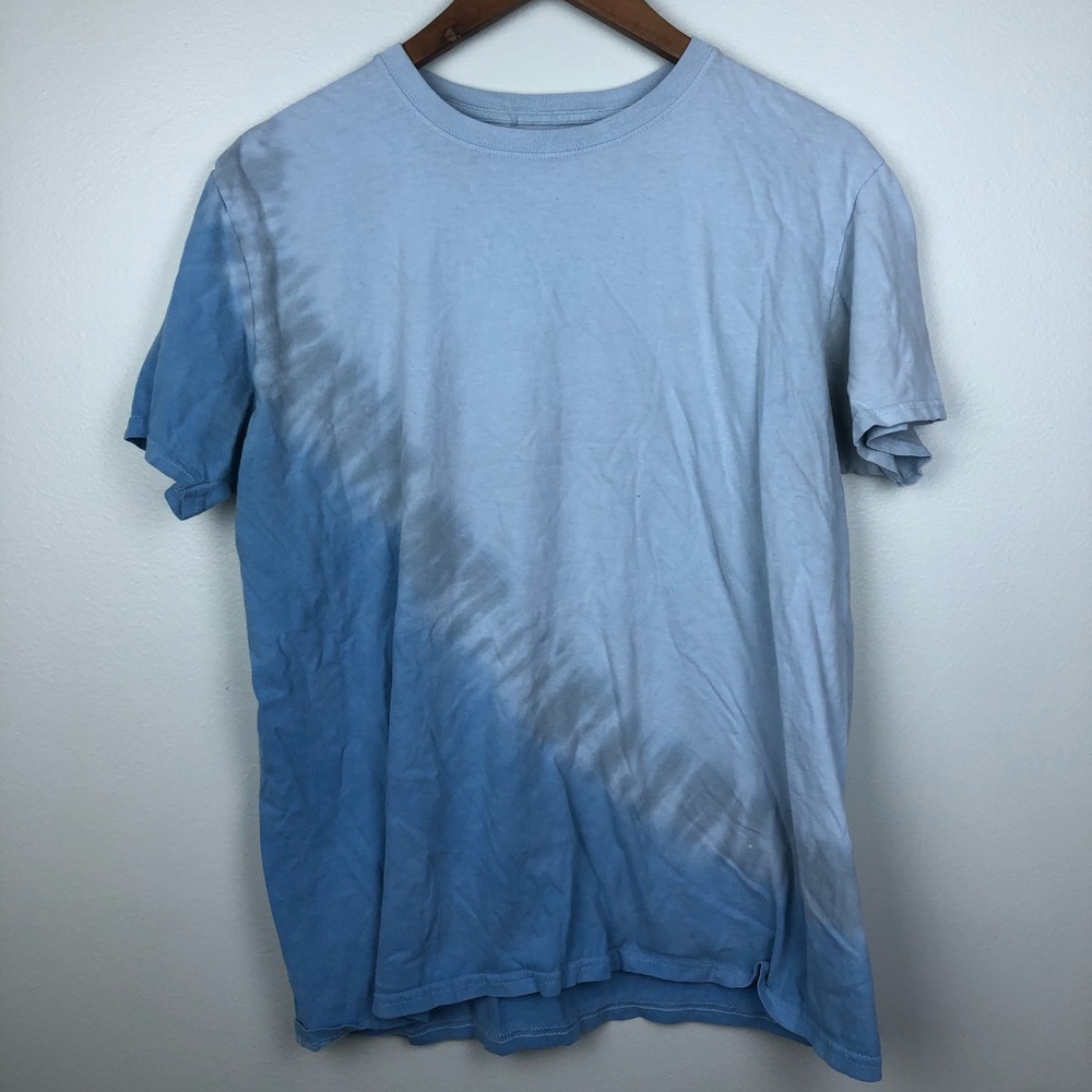 🌿Blue Tie-dye Short Sleeve T-Shirt